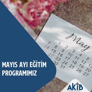 Mayıs 2026 Eğitim Takvimi